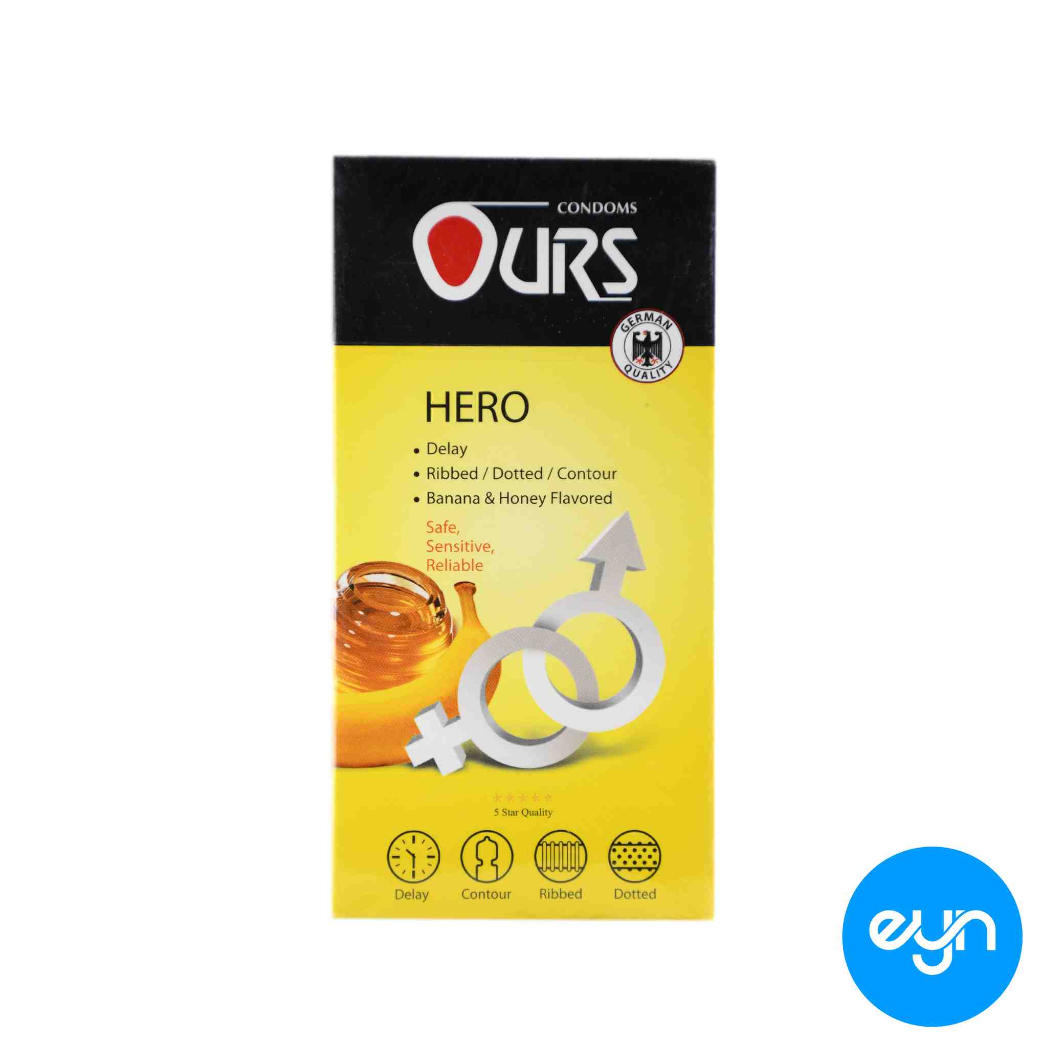 کاندوم اورز مدل hero  