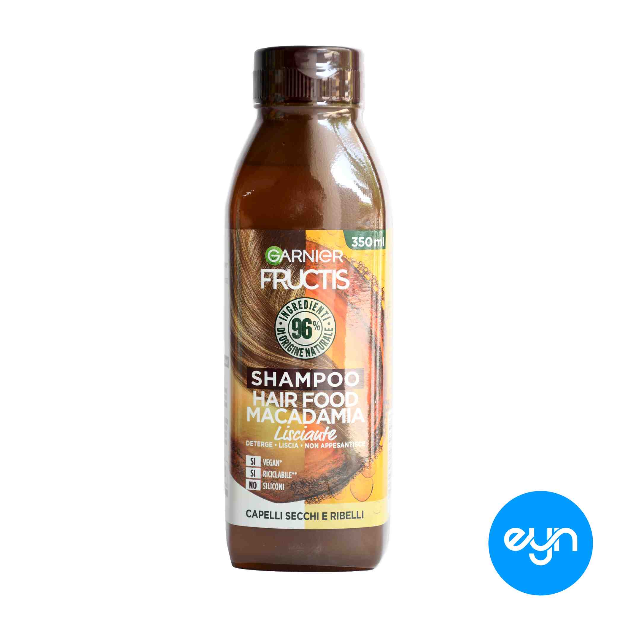 شامپو سر گارنير فرانسوي 350 ميل مدل macadamia 