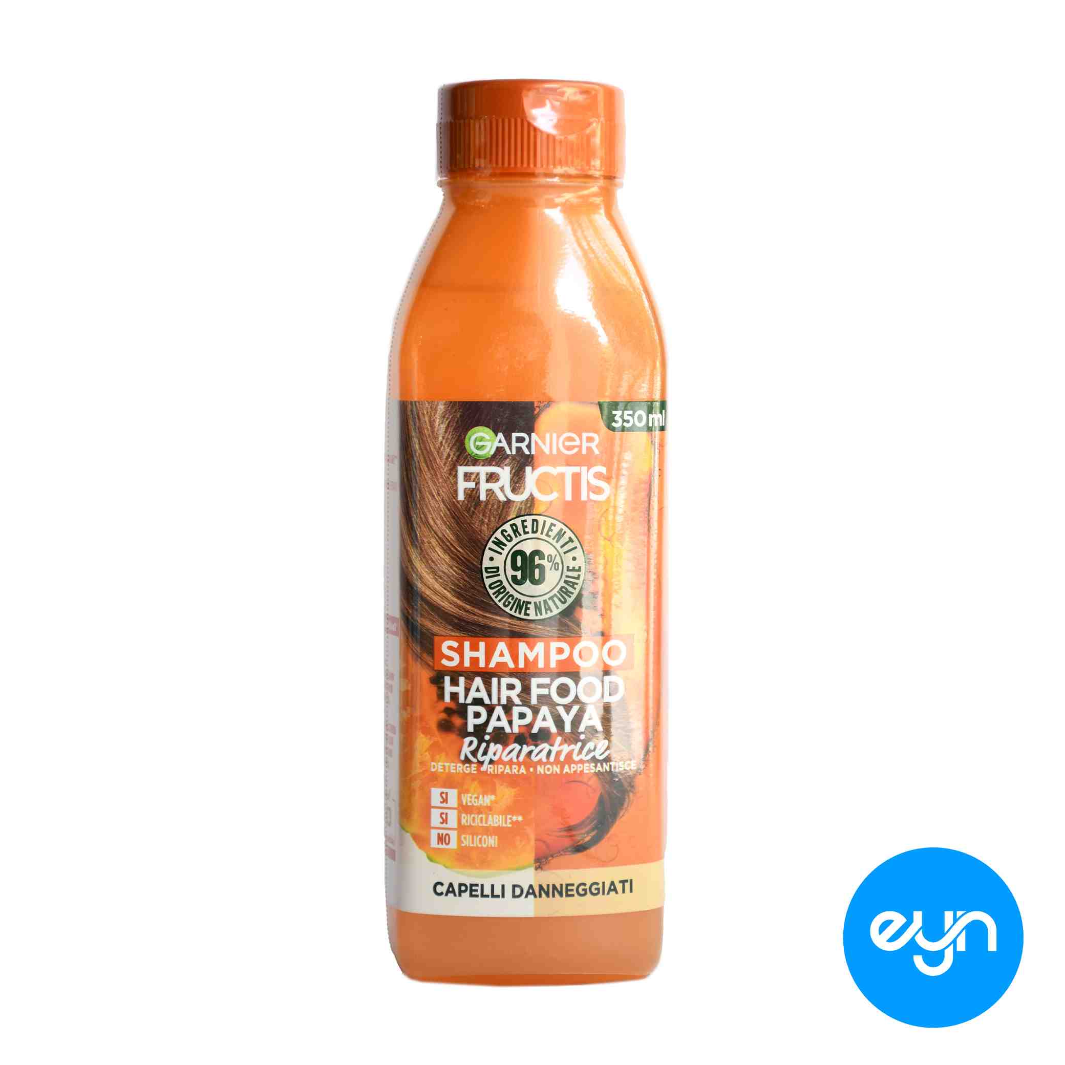 شامپو سر گارنير فرانسوي 350 ميل مدل papaya 