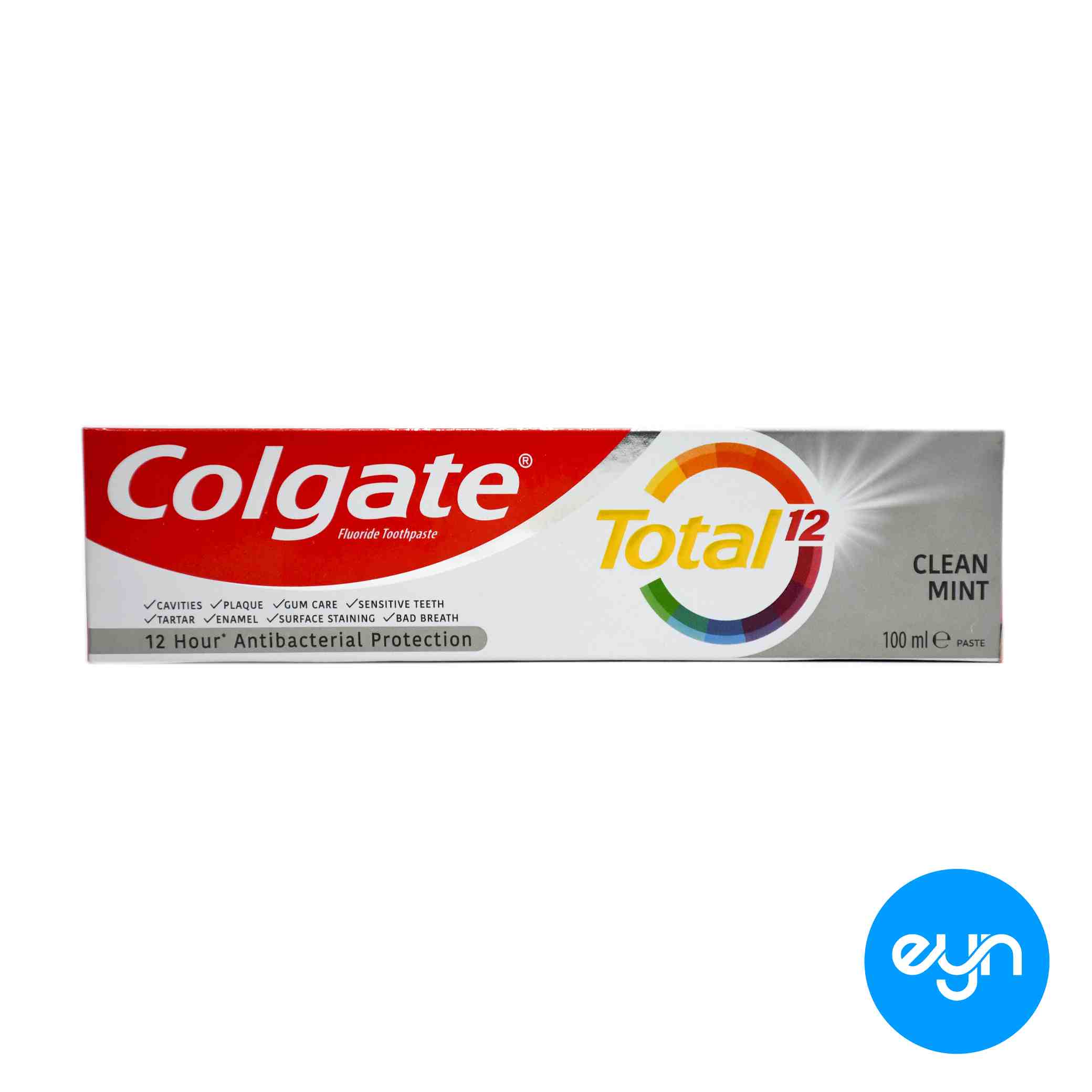 خمير دندان کلگيت 100 ميل مدل total 12 clean mint 