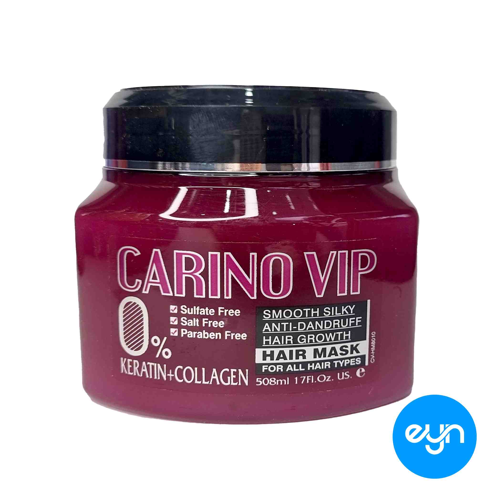 ماسک مو کارينو فرانسوي 508 ميل مدل sulfate 0% keratin collagen 