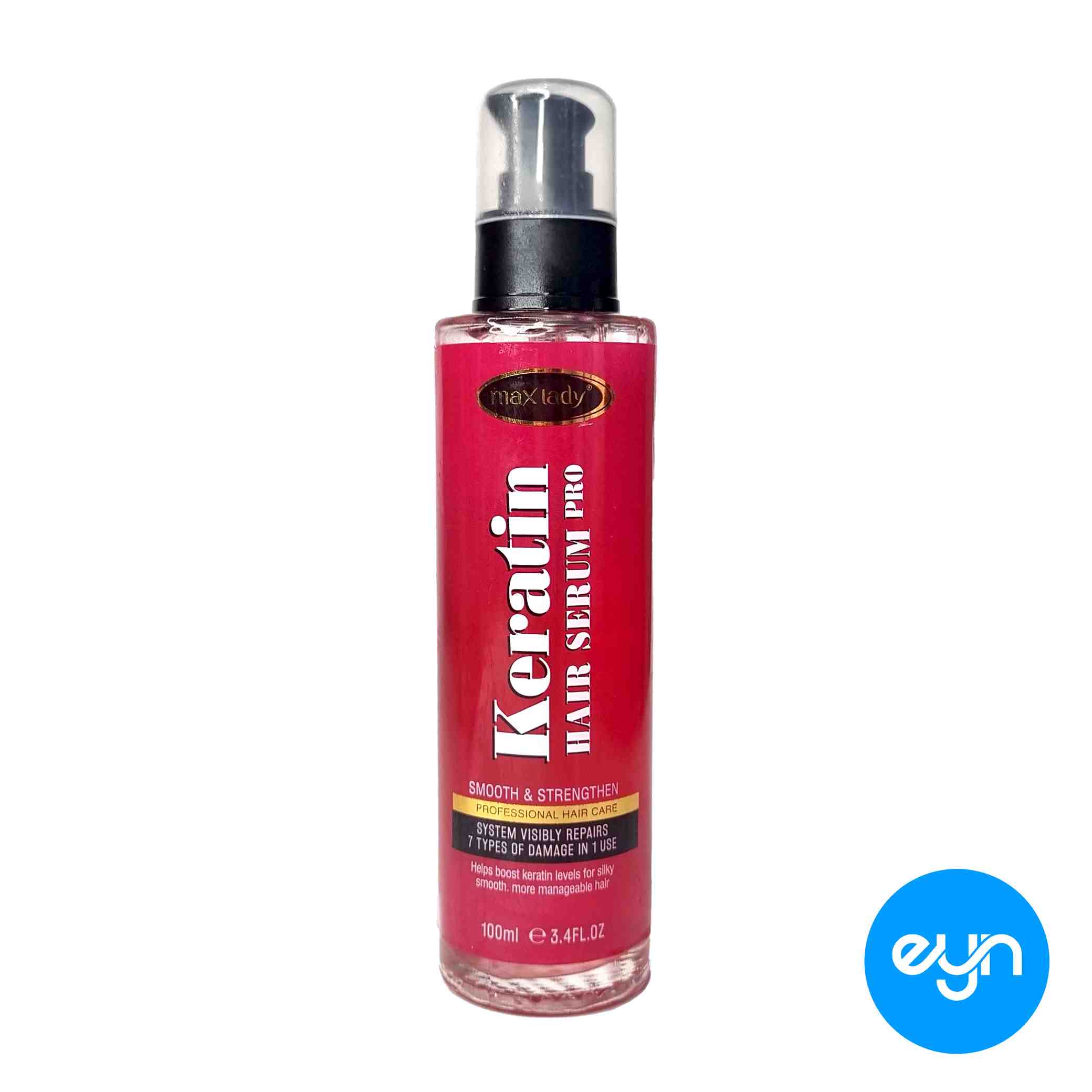 سرم مو مکس ليدي اماراتي 100 ميل مدل keratin pro 