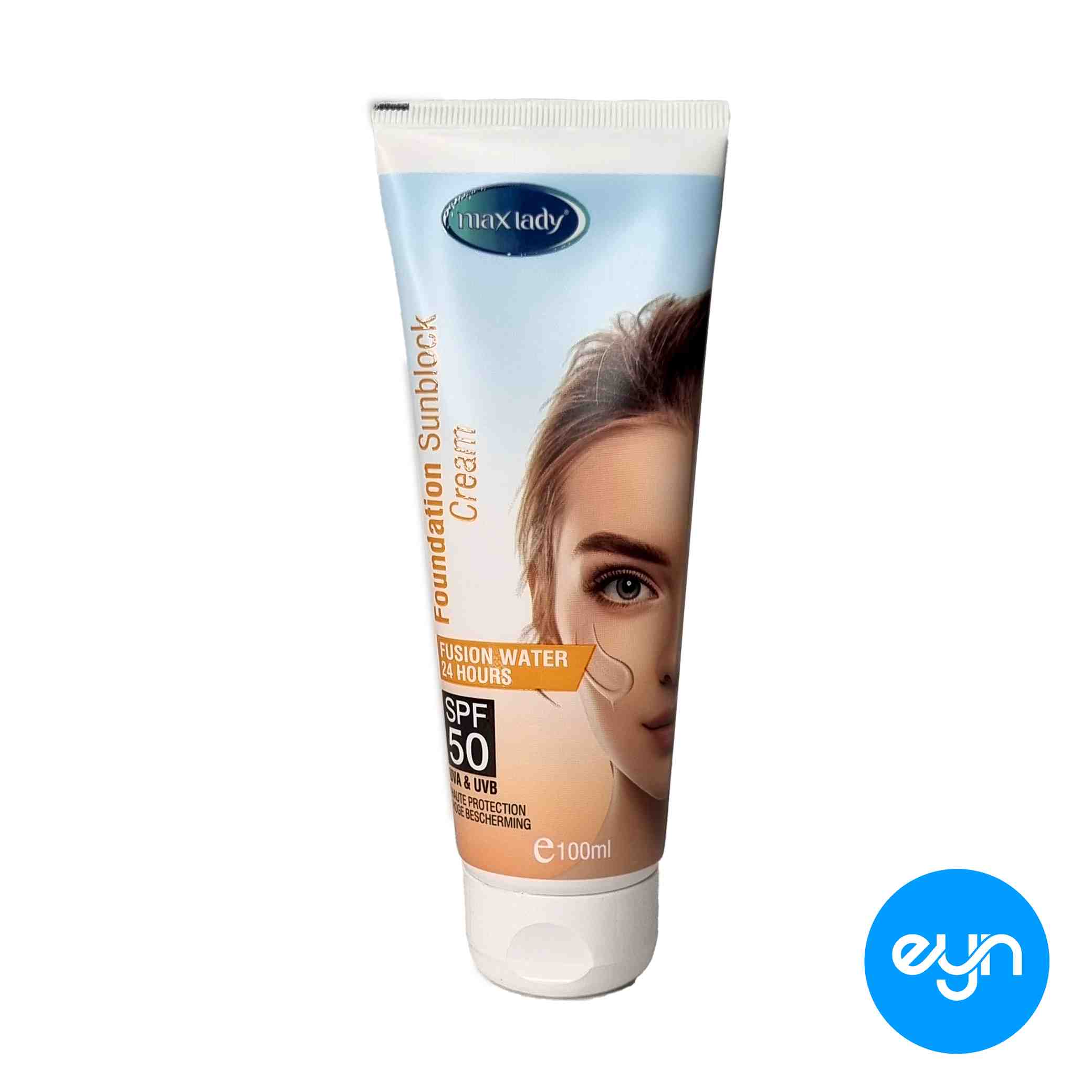کرم ضد آفتاب مکس ليدي اماراتي 100 ميل مدل spf 50  